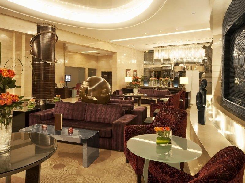 Grand Millennium Dubai Hotel Exterior foto The lobby